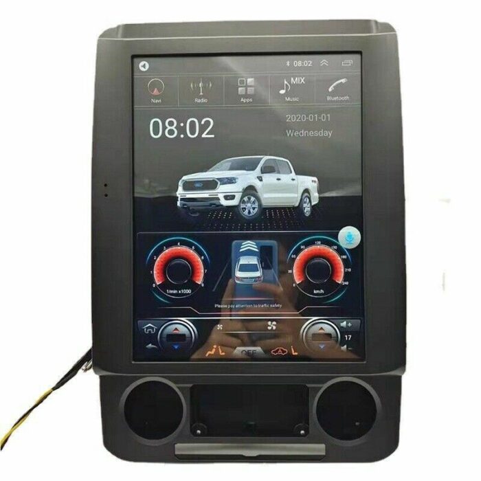 Tesla Style Car GPS Radio Stereo Navigation For Ford